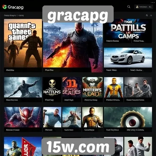 Análise da biblioteca de jogos disponíveis no gracapg